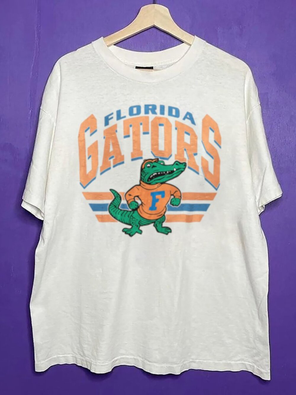 Vintage University of Florida Gators Football Shirt, Retro Gators NCAA Shirt Tee